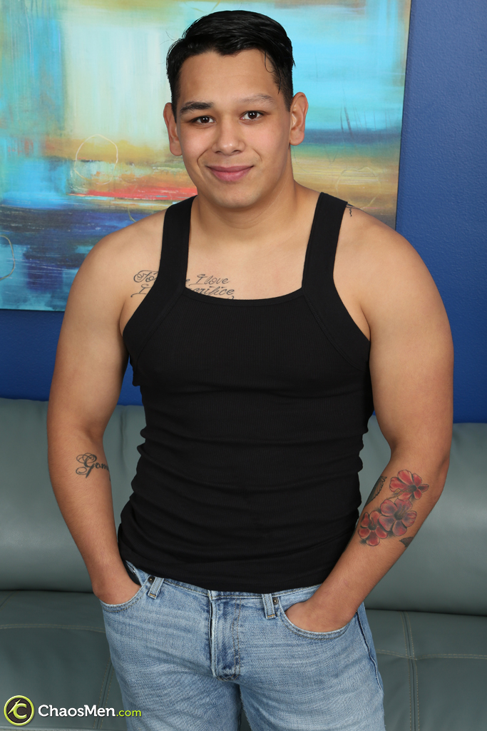 Hot gay Latino Zuko undresses and teases  