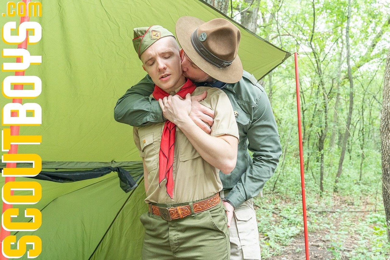 Little scout Serg gets orally pleased and fucked by gay scoutmaster Hernandez  