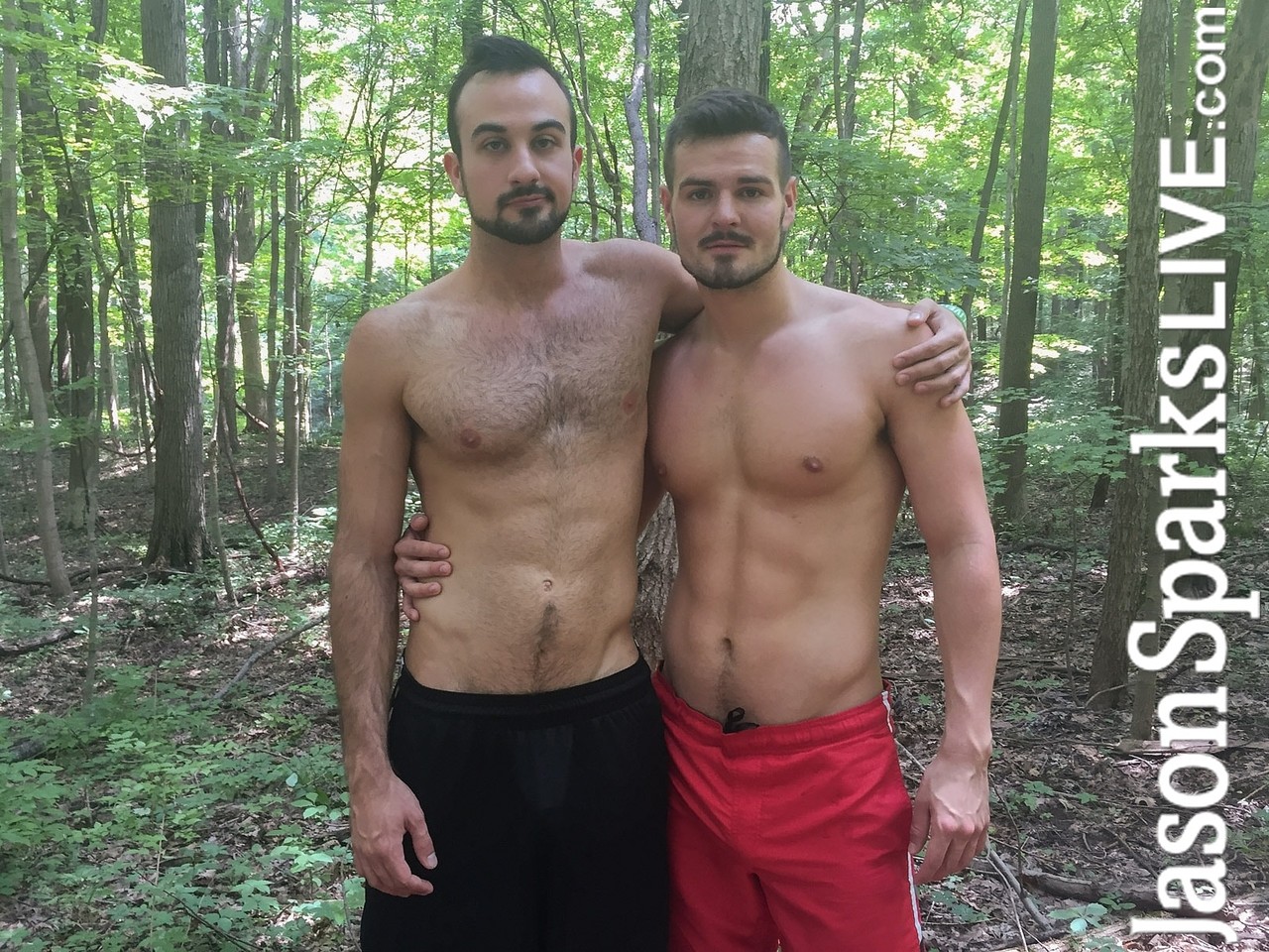 Gay couple Mason Lear & Kyle Steele suck dick & have anal sex in the  