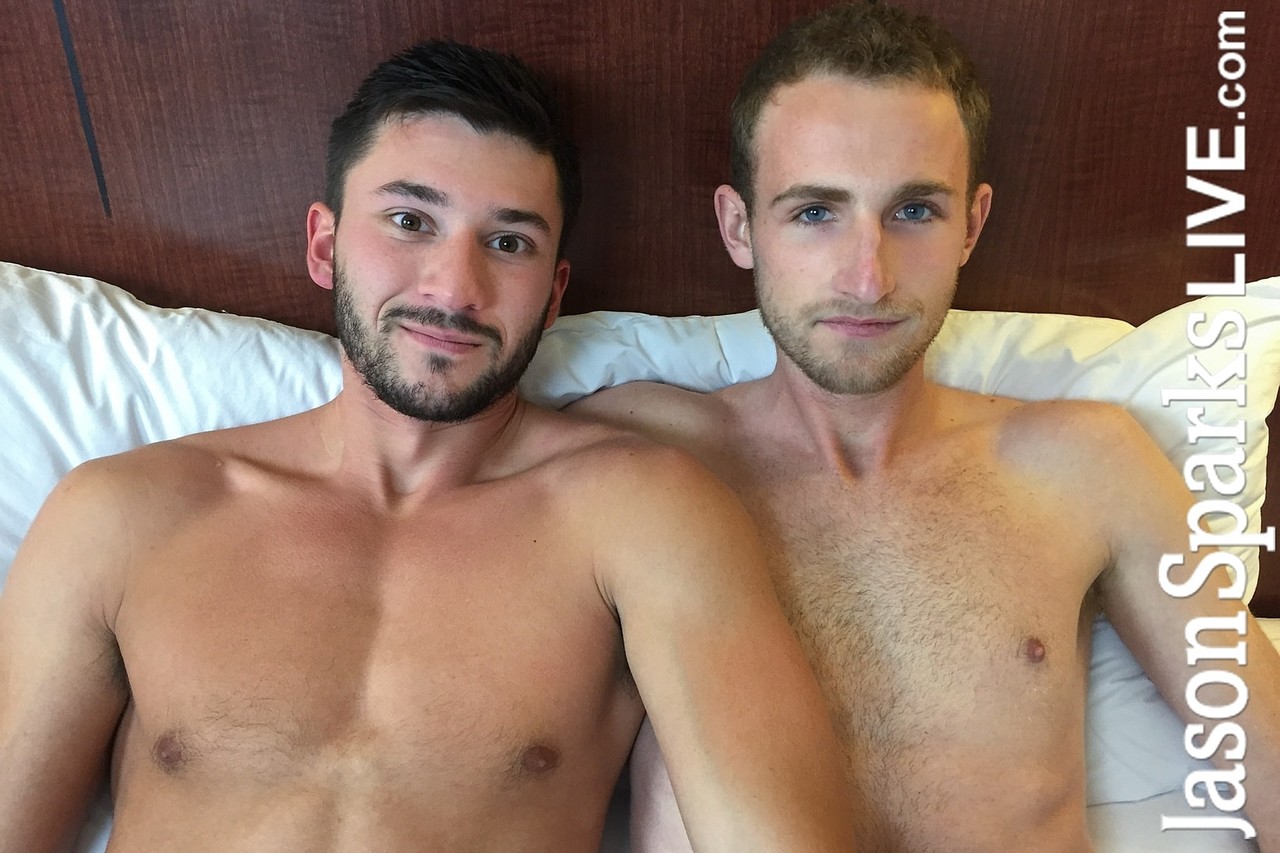 Gay roommates Blake Tyler & Scott DeMarco fuck in various sex positions  