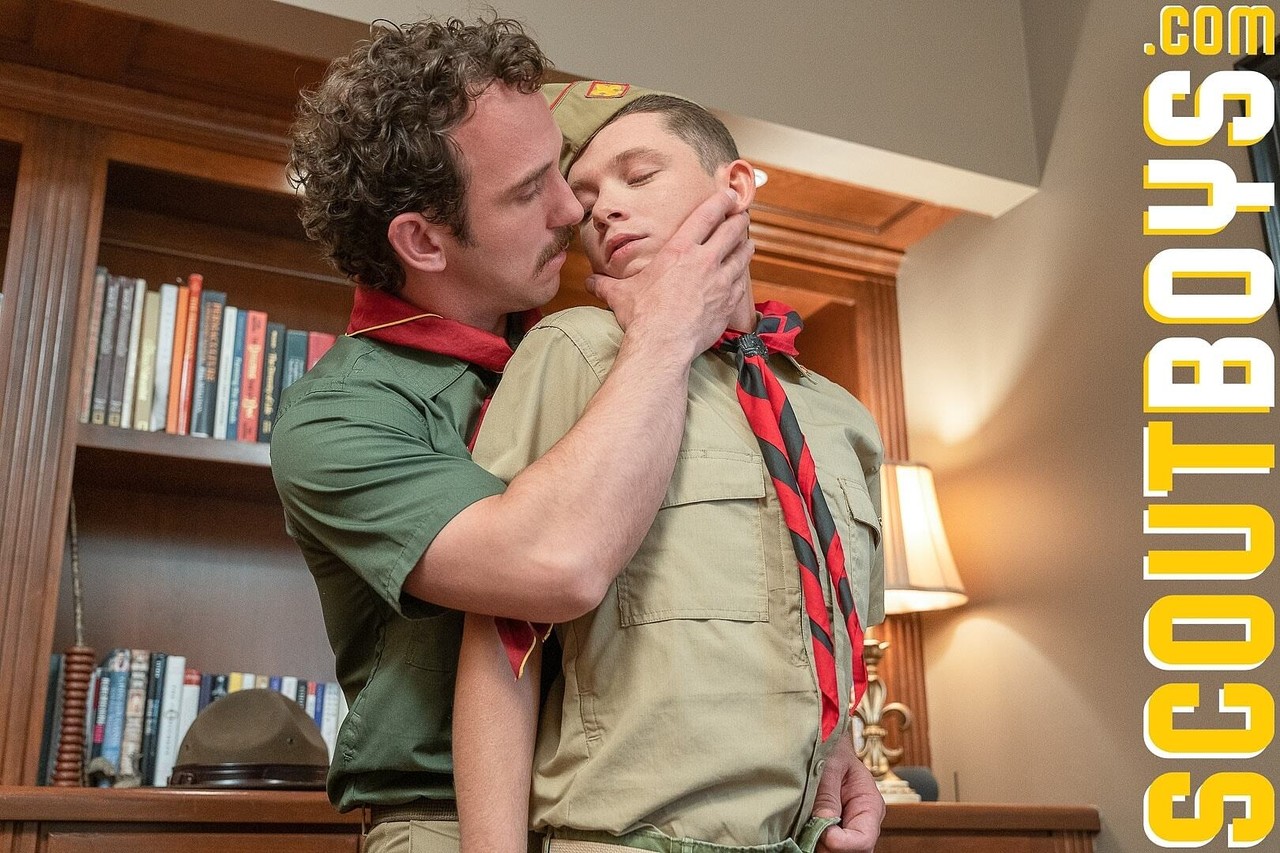 Teenage scout Landon gets his feet & asshole fucked by gay scoutmaster McKeon  