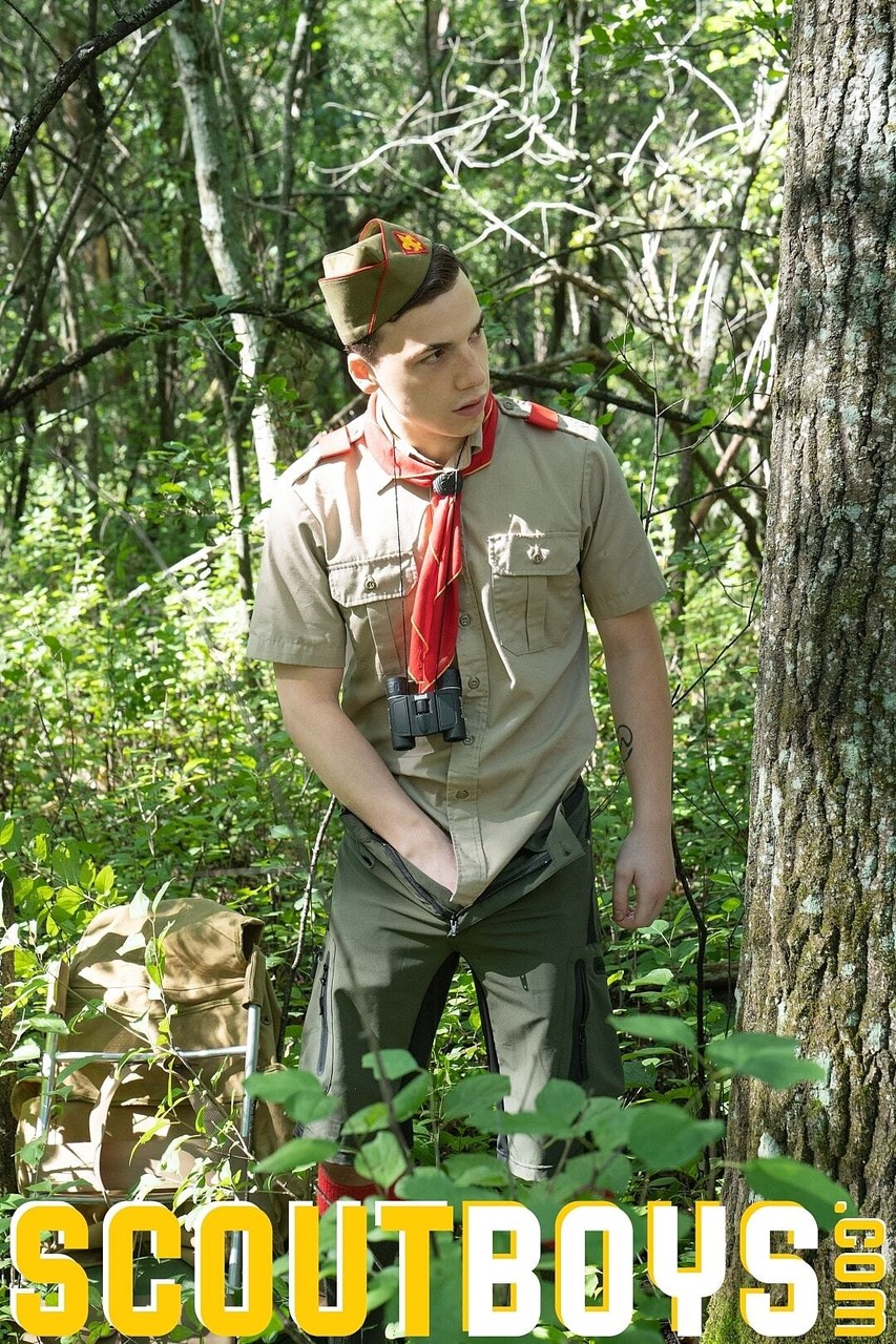 Scoutmaster Wolf enjoys doggystyle anal sex  