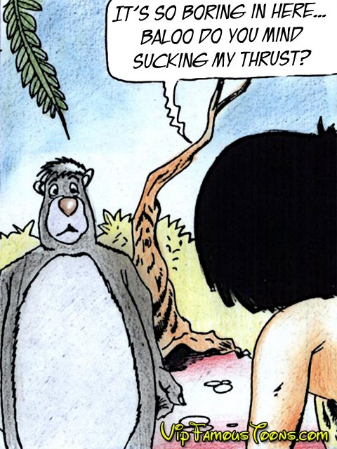 Mowgli And Baloo Hardcore Gay Sex (Anime Comic Hentai Cartoo...  