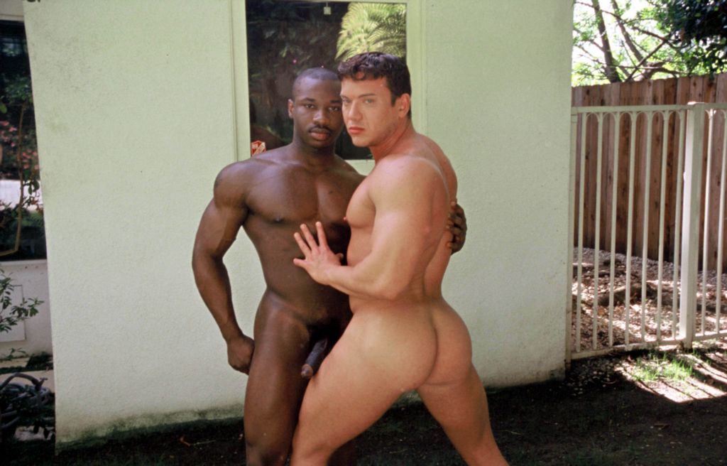 Buffed Interracial Gays Show Off Their Muscle Bound Bods And...  