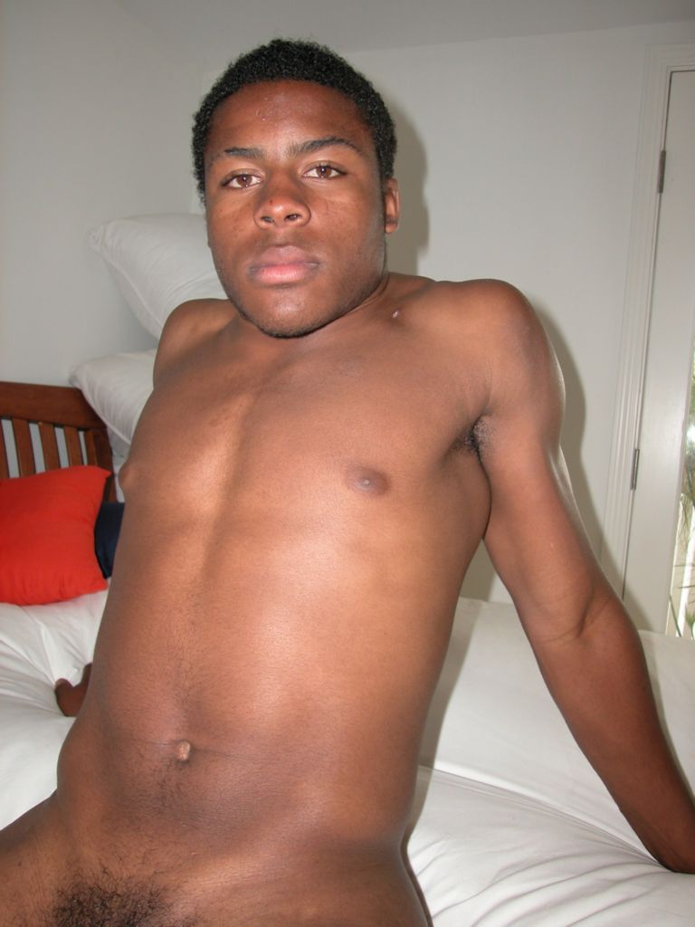 Naughty Black Gay Jack Posing Totally Naked In Front Of The ...
