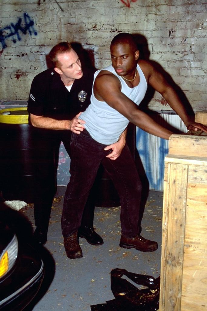 Hot Black Cub Seduces A Gay Police Officer And Enjoys Getting His Dick Sucked In A Secure  